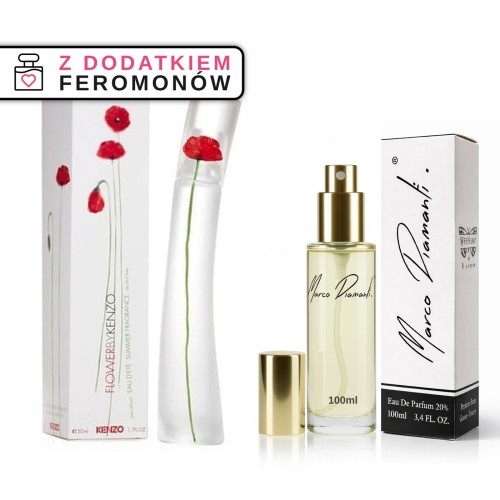 Perfumy nr 044 100ml z feromonami - zamiennik inspirowany Flower by Kenzo od Kenzo