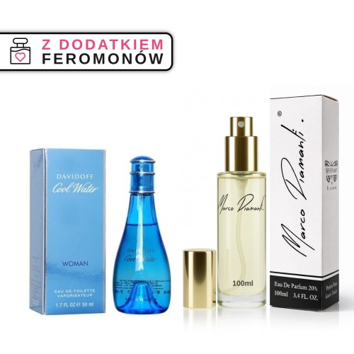 Perfumy nr 059 100ml z feromonami - zamiennik inspirowany Cool Water od Davidoff