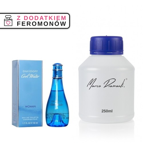 Perfumy nr 059 250ml z feromonami - zamiennik inspirowany Cool Water od Davidoff