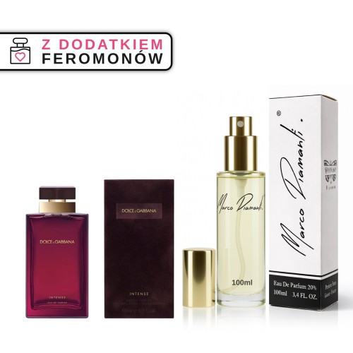 Perfumy nr 161 100ml z feromonami - zamiennik inspirowany Dolce Gabbana Pour Femme Intense od Dolce Gabbana