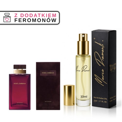 Perfumy nr 161 33ml z feromonami - zamiennik inspirowany Dolce Gabbana Pour Femme Intense od Dolce Gabbana