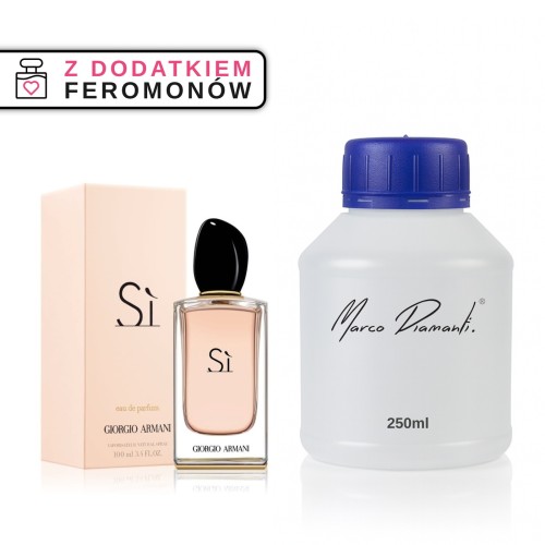 Perfumy nr 165 250ml z feromonami - zamiennik inspirowany Si od Giorgio Armani
