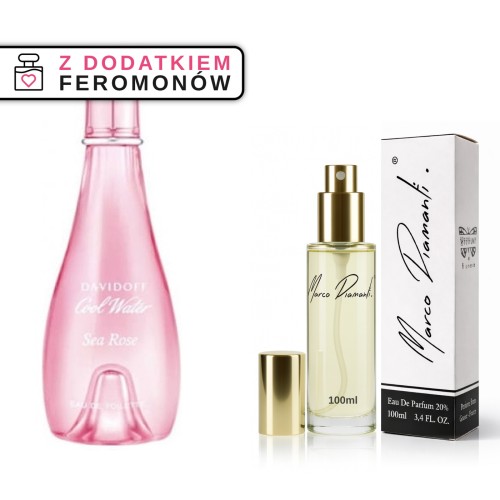 Perfumy nr 168 100ml z feromonami - zamiennik inspirowany Cool Water Sea Rose od Davidoff