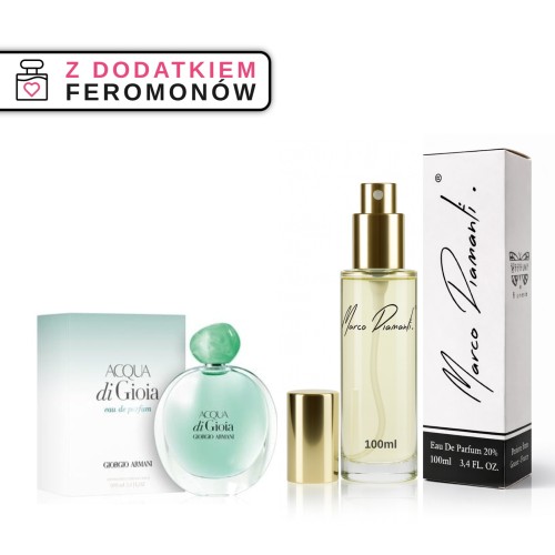 Perfumy nr 245 100ml z feromonami - zamiennik inspirowany Acqua di Gioia od Giorgio Armani