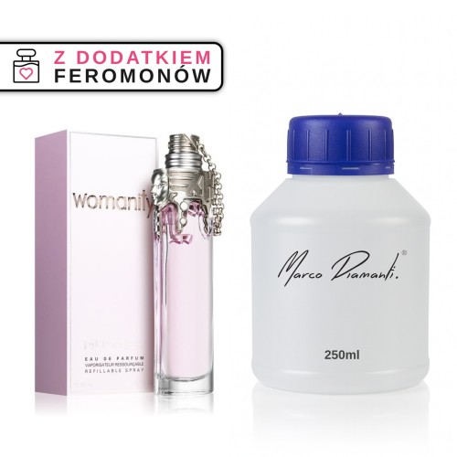 Perfumy nr 262 250ml z feromonami - zamiennik inspirowany Womanity od Thierry Mugler