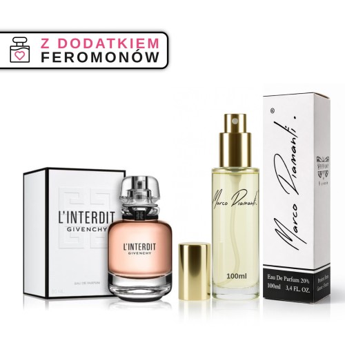 Perfumy nr 265 100ml z feromonami - zamiennik inspirowany L Interdit od Givenchy