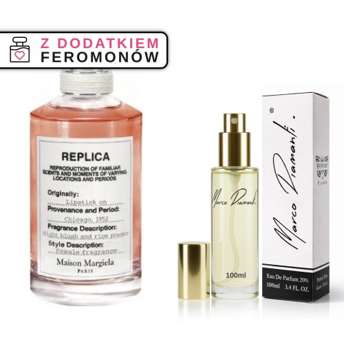Perfumy nr 331 100ml z feromonami - zamiennik inspirowany Lipstick On od Maison Martin Margiela