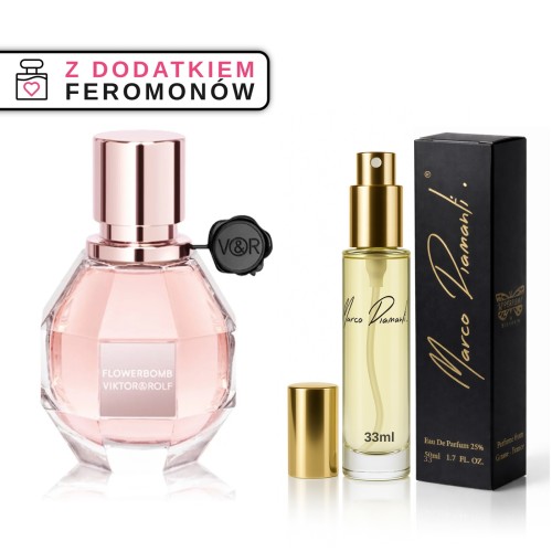 Perfumy nr 338 33ml z feromonami - zamiennik inspirowany Flowerbomb od Viktor Rolf