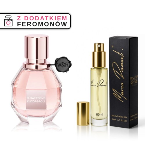 Perfumy nr 338 50ml z feromonami - zamiennik inspirowany Flowerbomb od Viktor Rolf
