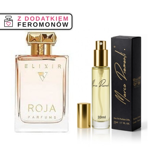Perfumy nr 345 33ml z feromonami - zamiennik inspirowany Elixir Pour Femme Essence De Parfum od Roja Dove