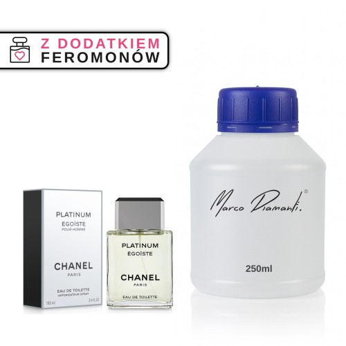 Perfumy nr 765 250ml z feromonami - zamiennik inspirowany Egoiste Platinum od Chanel