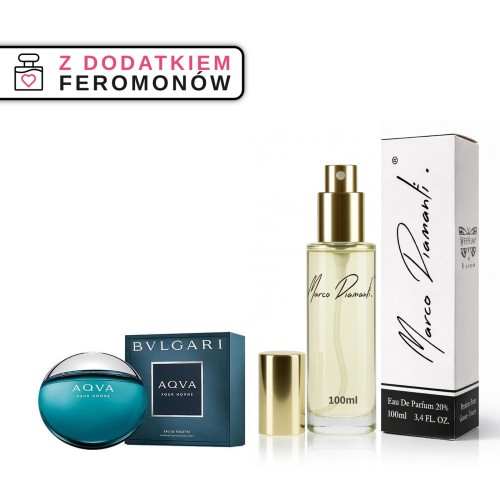 Perfumy nr 777 100ml z feromonami - zamiennik inspirowany Aqva Pour Homme od Bvlgari