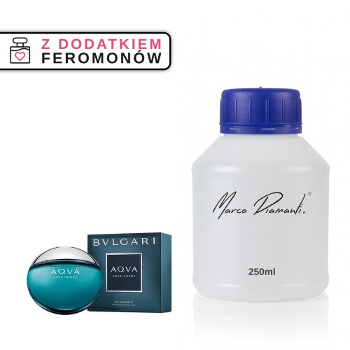 Perfumy nr 777 250ml z feromonami - zamiennik inspirowany Aqva Pour Homme od Bvlgari