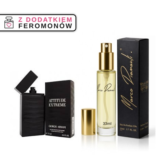 Perfumy nr 786 33ml z feromonami - zamiennik inspirowany Attitude Extreme od Giorgio Armani