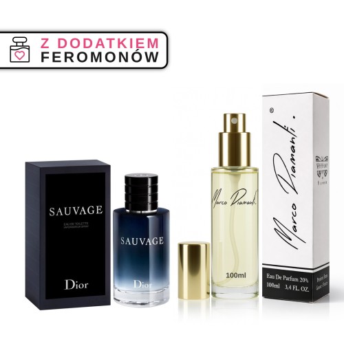 Perfumy nr 810 100ml z feromonami - zamiennik inspirowany Sauvage od Christian Dior