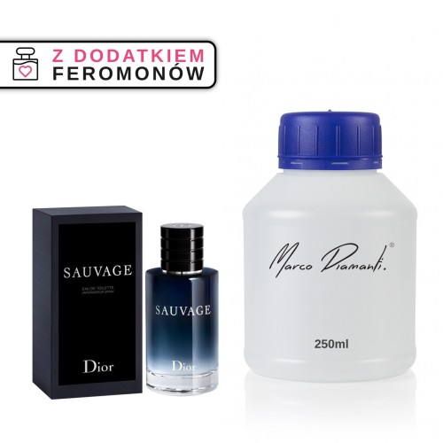 Perfumy nr 810 250ml z feromonami - zamiennik inspirowany Sauvage od Christian Dior