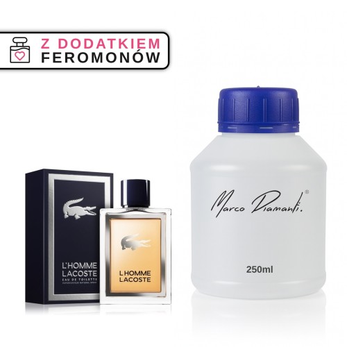 Perfumy nr 821 250ml z feromonami - zamiennik inspirowany L'Homme Lacoste od Lacoste Fragrances