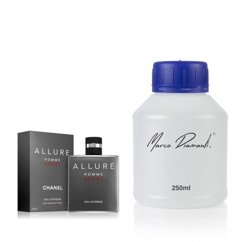 Perfumy nr 826 250ml - zamiennik inspirowany Allure Homme Sport od Chanel