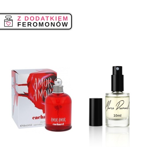 Perfumy nr 101 10ml z feromonami - zamiennik inspirowany Amor Amor od Cacharel