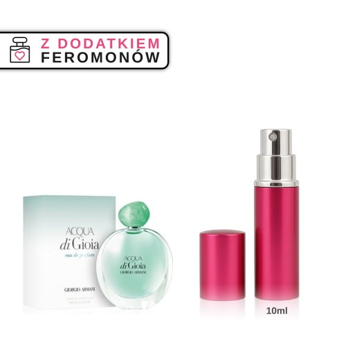 Perfumy nr 245 10ml z feromonami - zamiennik inspirowany Acqua di Gioia od Giorgio Armani